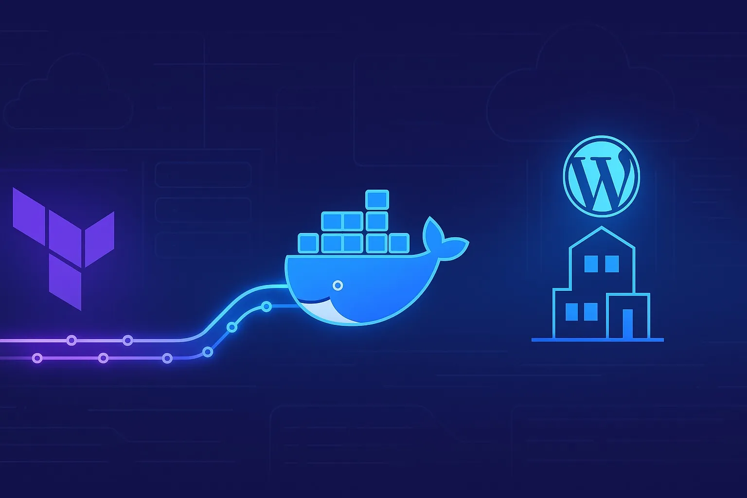 WordPress'i paigaldamine Pilviosse Docker Compose'iga, kasutades Terraformi